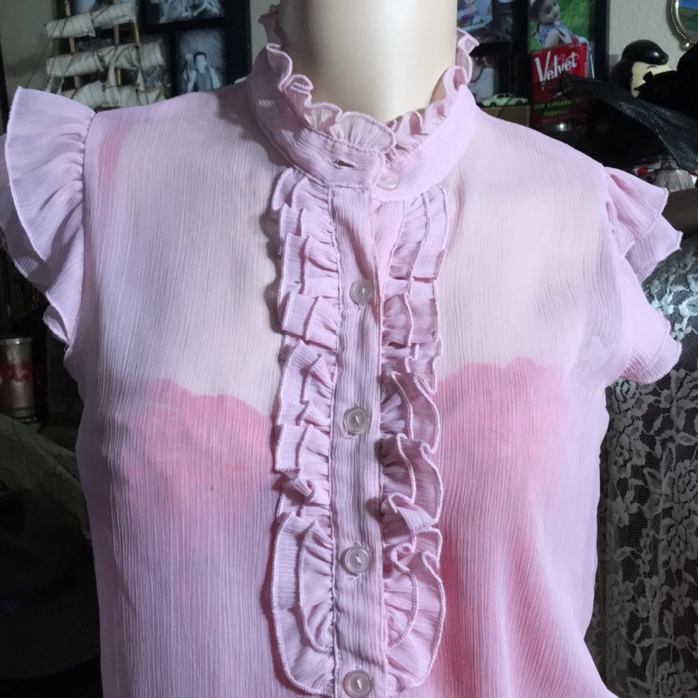B.wear Ruffles blouse - Picture 2 of 5